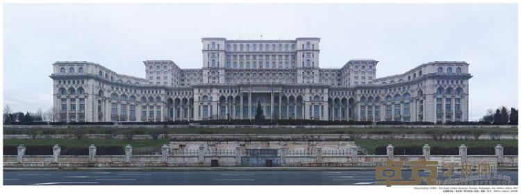 王国锋  乌托邦—罗马尼亚人民宫 摄影 1409×500cm 2014年