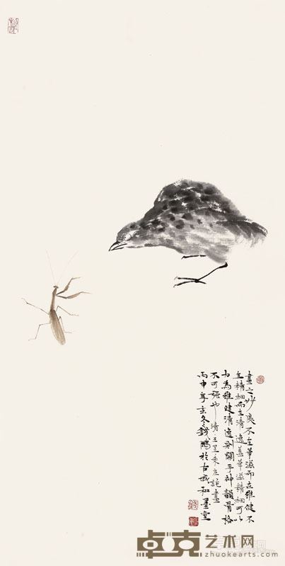 【写意作品】八大与白石对话之四