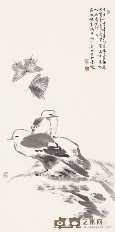 【写意作品】八大与白石对话之三