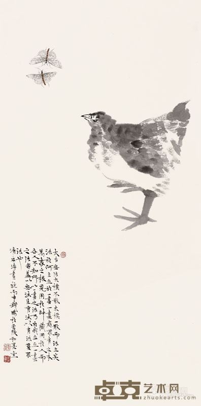 【写意作品】八大与白石对话之二