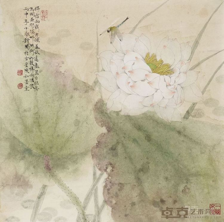 【工笔作品】得沾雨露方倾盖