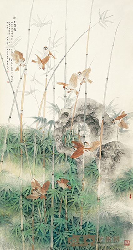 【工笔作品】清香忘忧 2012年