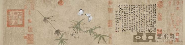 【工笔作品】蝴蝶诗意图