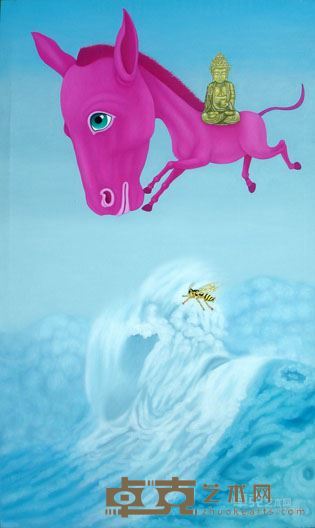 《海浪》(107.5x180cm)2008