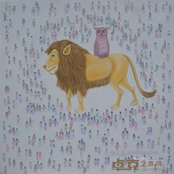 《世界SM-2015》50x50cm布面油彩2015