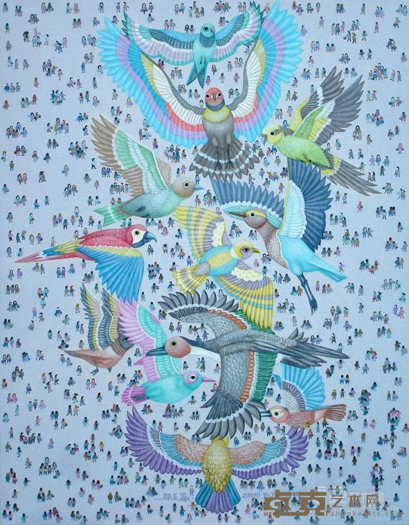 布面油画《12-2012》（78x100CM）2012