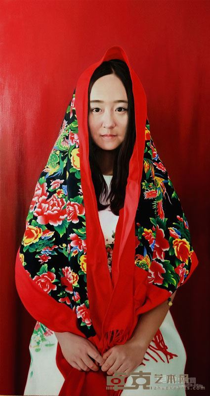 张振《蝉羽》，95×51cm，2016年