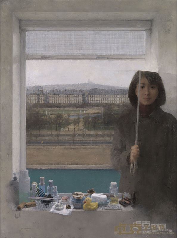 杨世斌《冬雨》  90cmX120cm   2013 —2015年