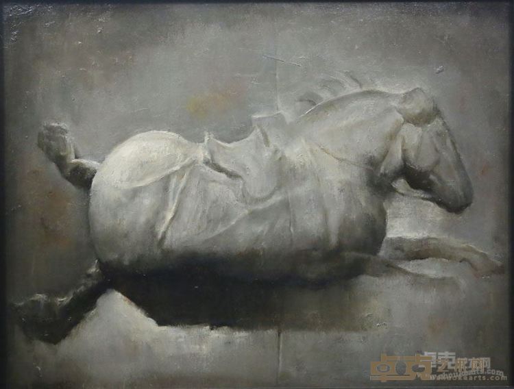 谢鹤《昭陵六骏》40x50cm 2015