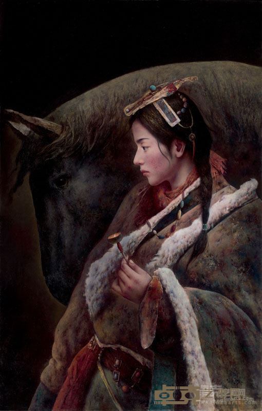 唐伟民《微光》170x110cm,2016