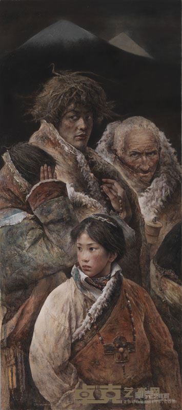 唐伟民《转山》180x90cm,2012