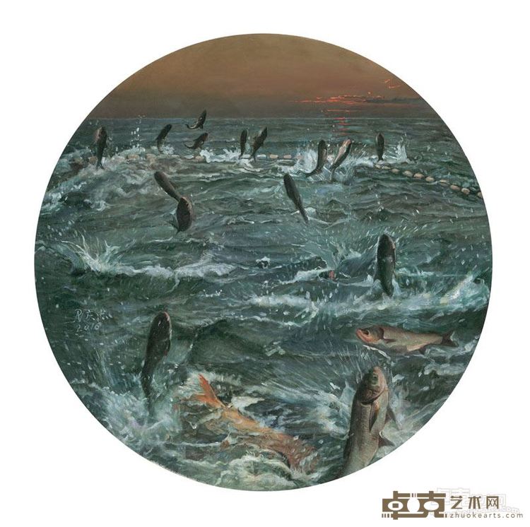 潘庆忠《鱼》系列之十九60cm 2016年