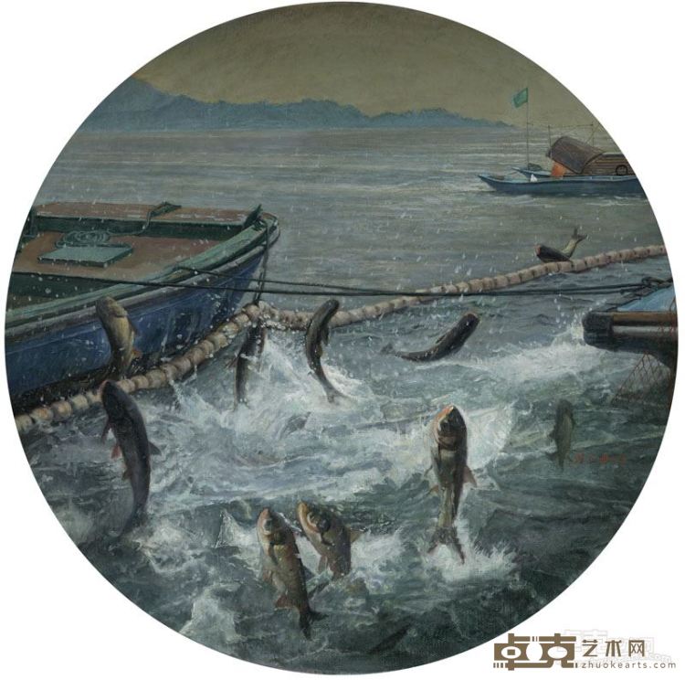 潘庆忠《鱼》系列之十五  60cm 2015年