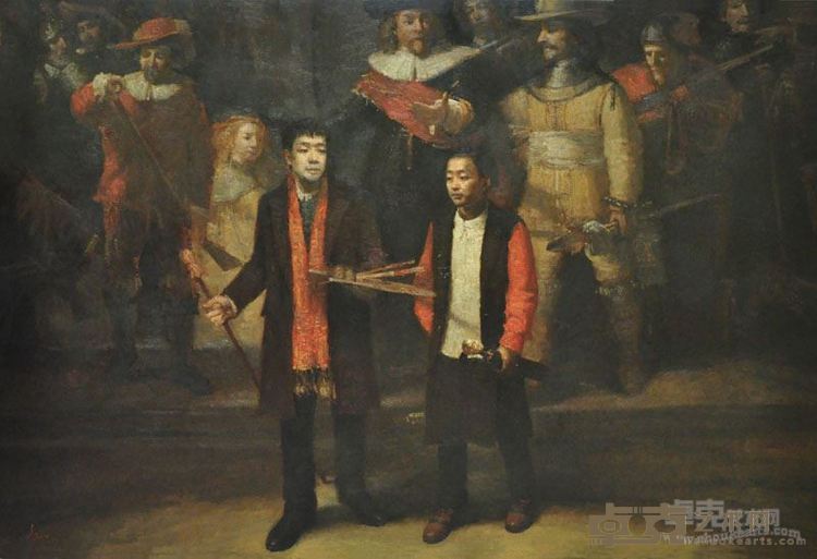 凌韵《巡》100cmX150cm 2015