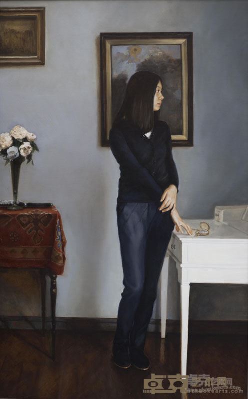 龚儒菲《蓝色回忆》160X100cm 2102