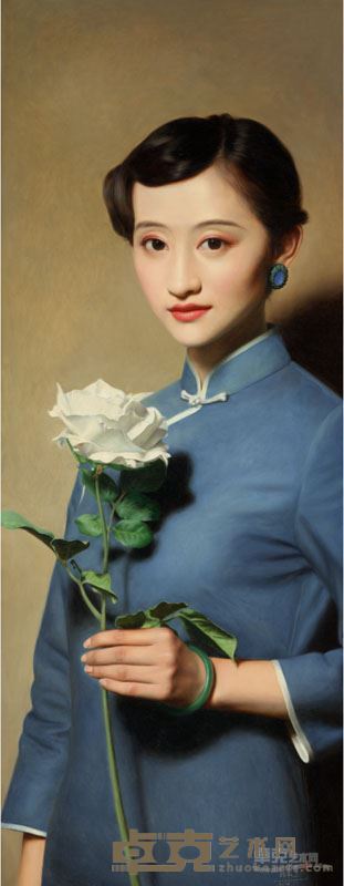 陈承卫《大民国-暗香残留》尺寸130X50cm 2015年