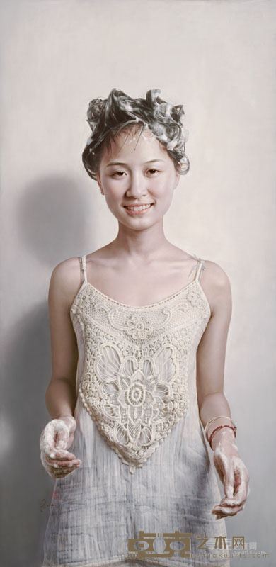 蔡杰《青春物语》尺寸55x110cm 2012年