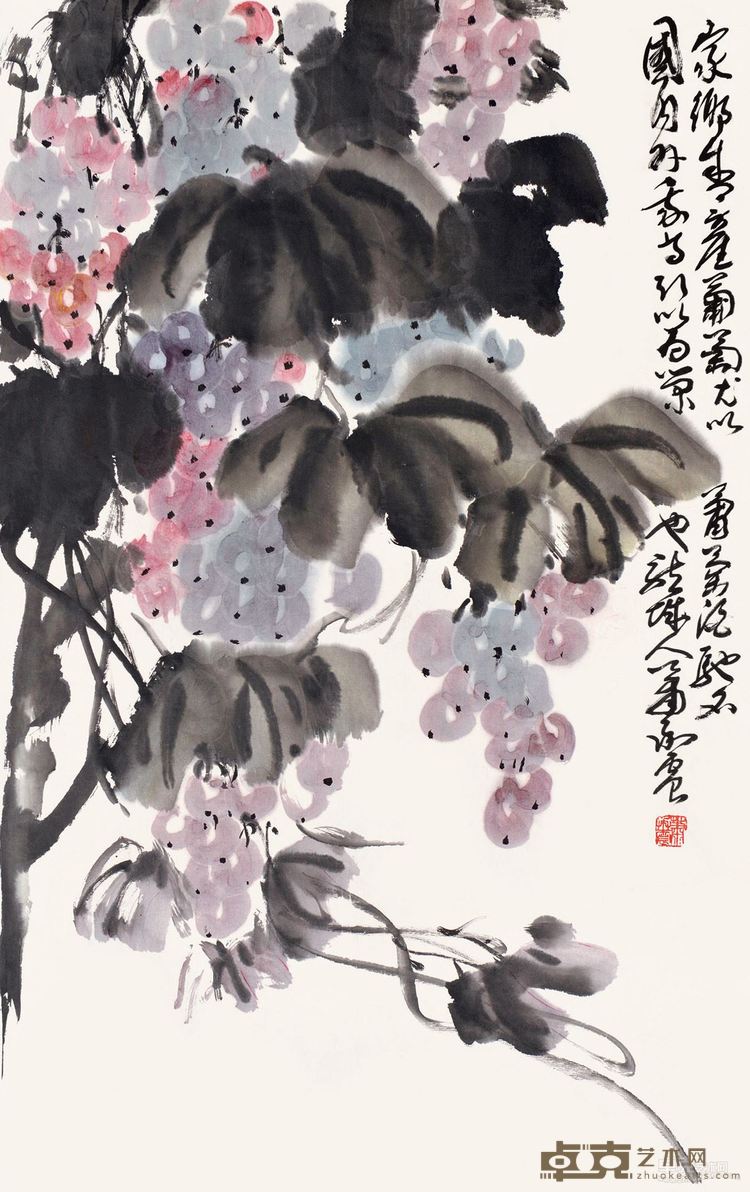 家乡葡萄 69×46cm