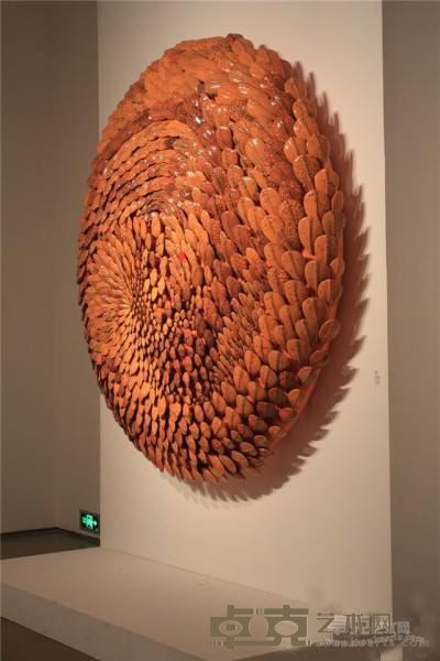 《河图洛书—朱雀》  郅敏 250x250x60cm 2014-2016年