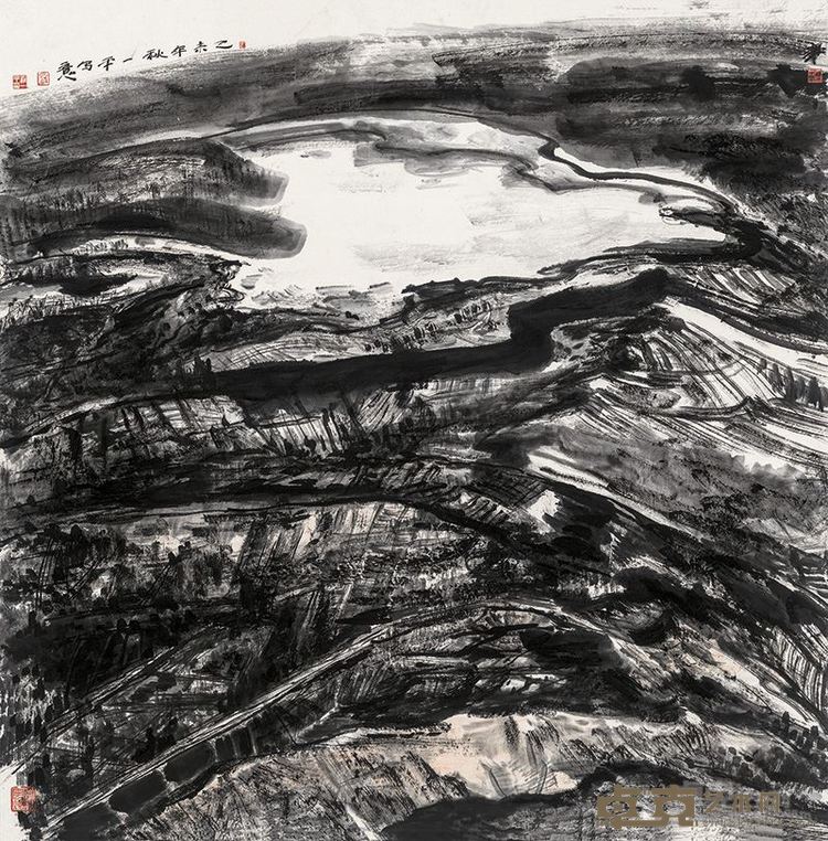 境域系列九 124cm×124cm   2015年
