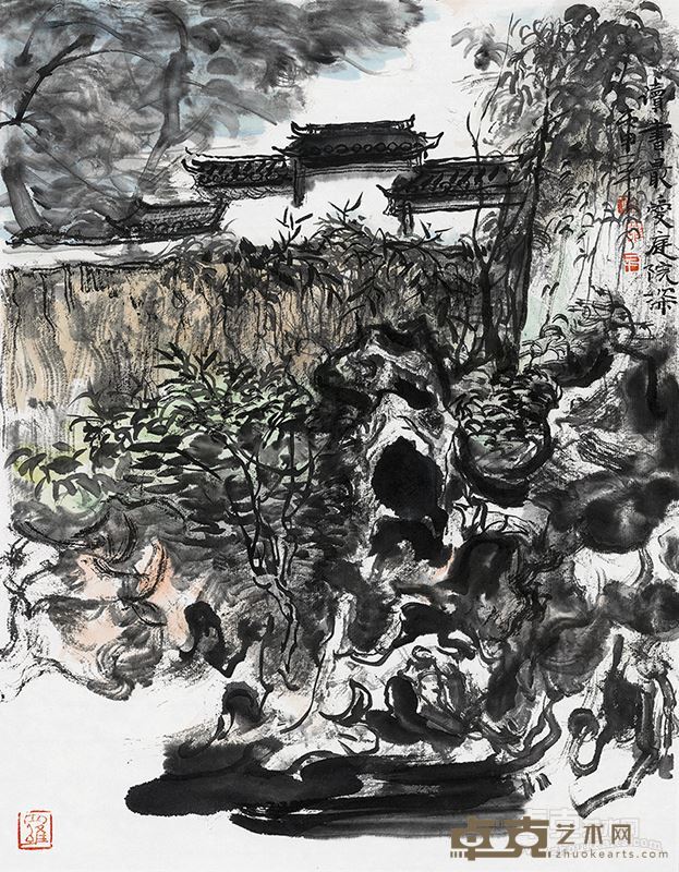 最爱庭院深 45cm×36cm   2016年