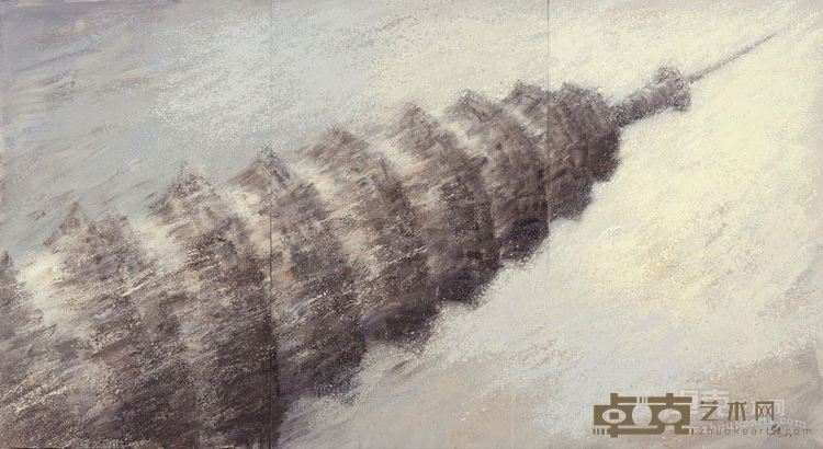 失重-39 布面油画 200×360cm 2015