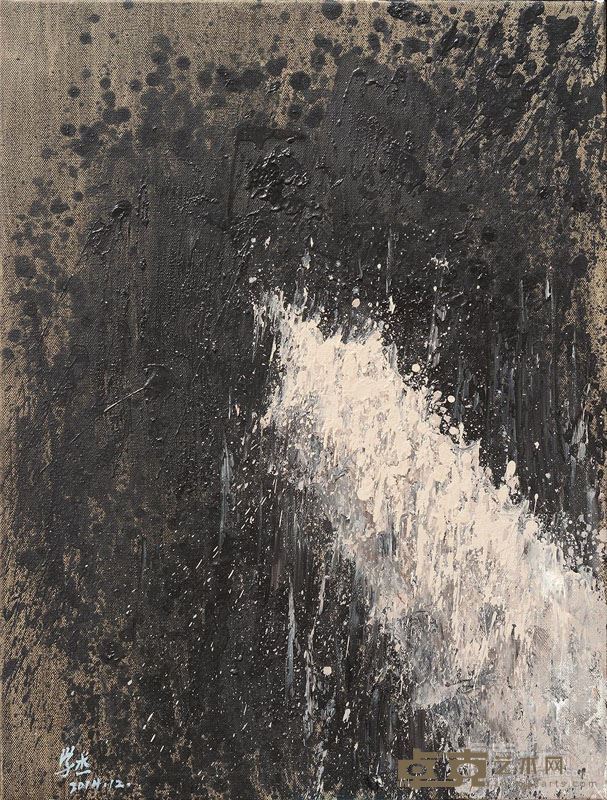 失重-33 布面油画 80×60cm 2014