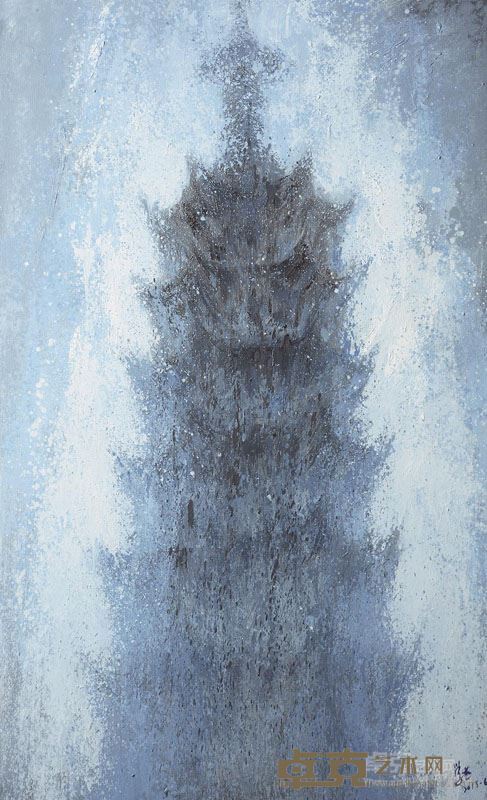 光-13 布面油画 130×80cm 2014
