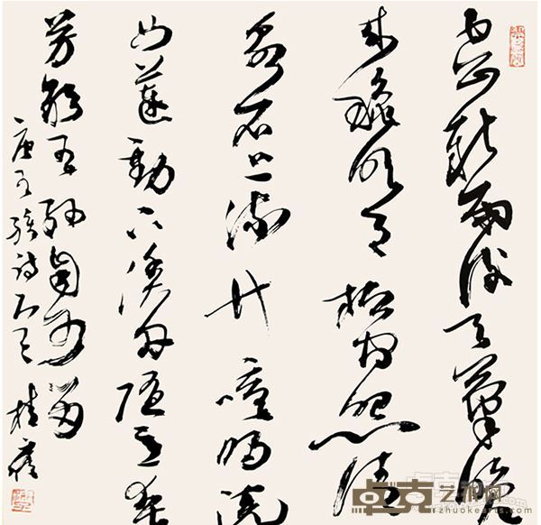 南国寻梦《王维·山居秋暝》 50×50cm
