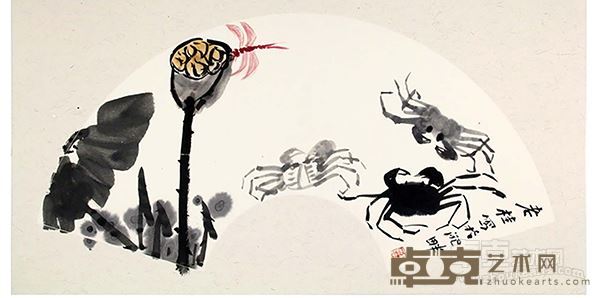 南国寻梦 《国画小品之四》 33×66cm