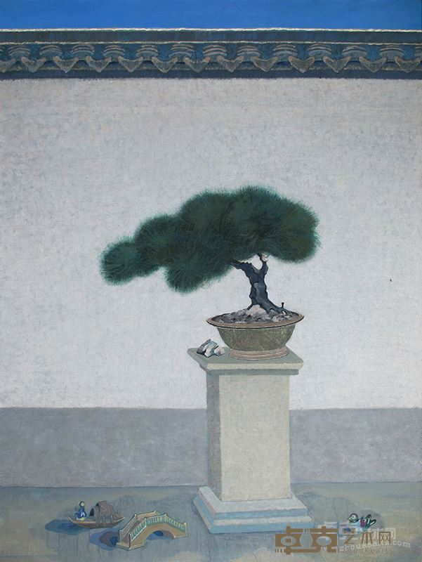 王大志 《浮生观景图之十一》布面油画   130×97cm  2012.jpg