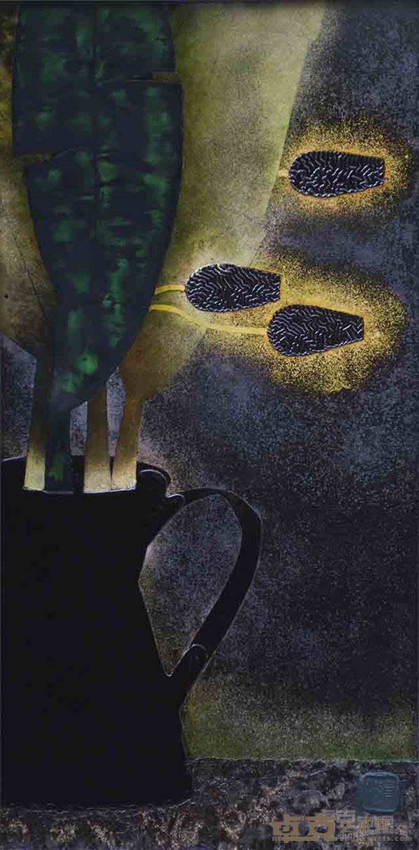 韦潞 《流金岁月》 81x40cm