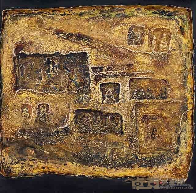 邓惠娴《印象一》60×60cm