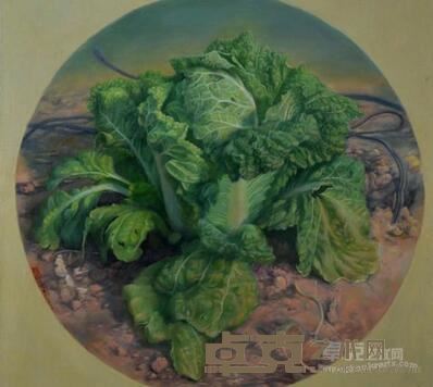 张国亮 《绽放二》 50x50cm 2015年