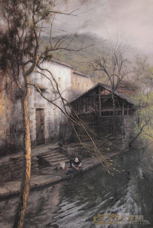 魏海彬  江南春早 150×100cm 2012年