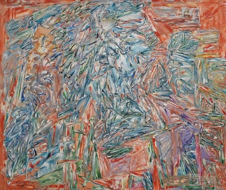 作品No.36 布面油画 190x160cm 2010