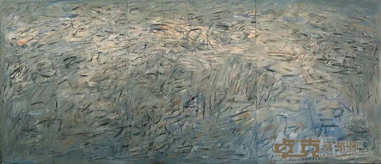 作品No.1507 布面油画 396x168cm 2016