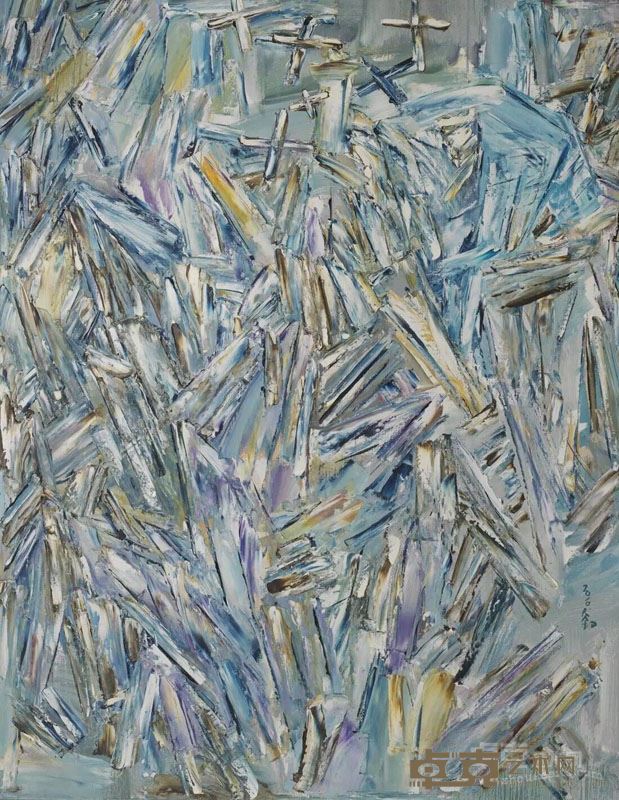作品No.34 布面油画 168x132cm 2010.