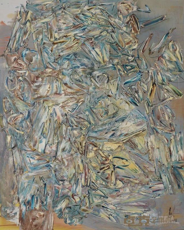 作品No.42 布面油画  168x132cm 2011