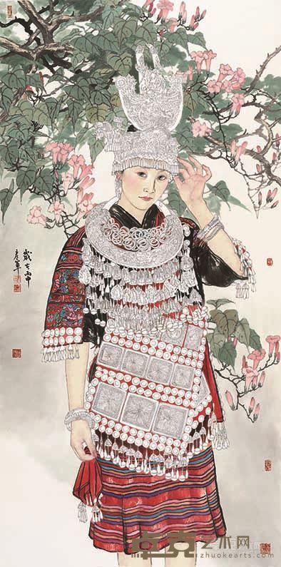 沾袖余香冷69cmx138cm
