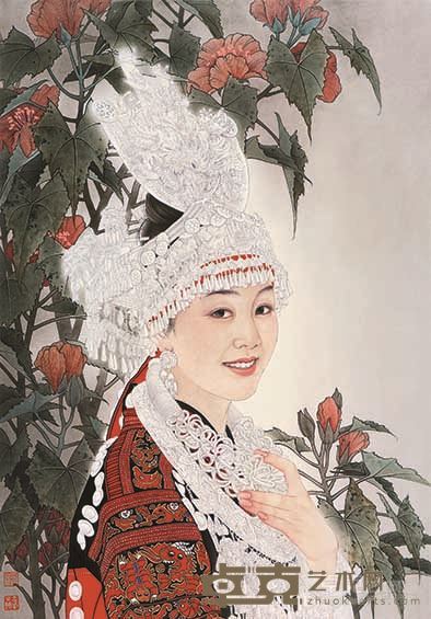 云想衣裳花想容 85cm×50cm  2013年