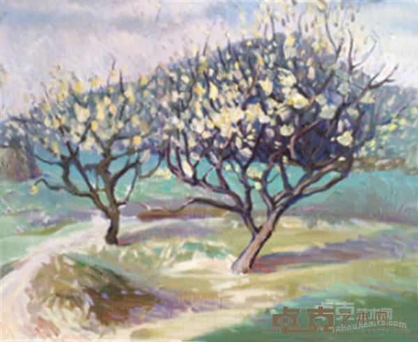 许卫国 《早春》40cmx50cm 布面油画  2016