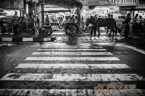 马不走马路 梁俊丰摄影30X20cm2016