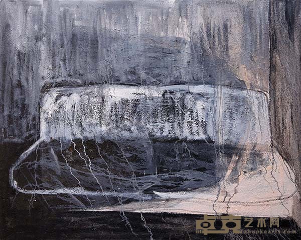 《思》-21 115×140cm 综合材料 2016年