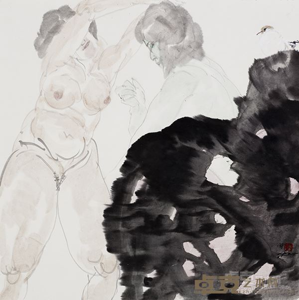 对开人体 69×69cm-7