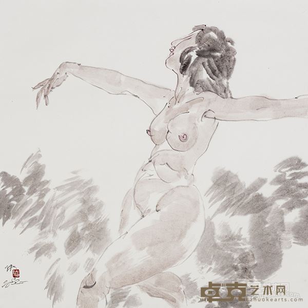 对开人体 69×69cm-9