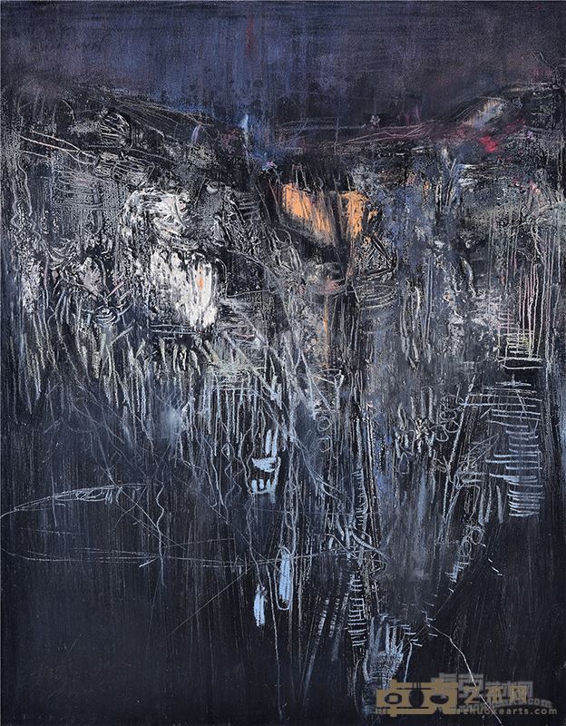 景象  布面油画