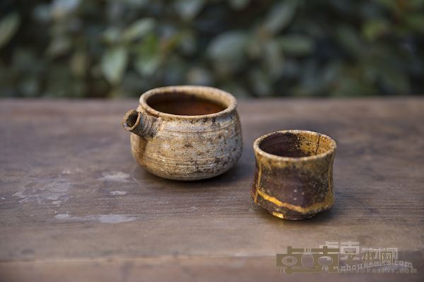 柴烧公道杯组合-9x9x6.5cm 康羽荻作品