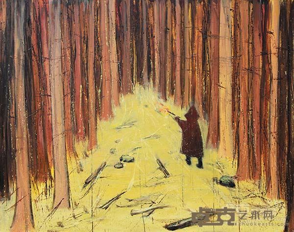 薛扬 致死亡诗社之四 布面油画 120×150cm 2014年
