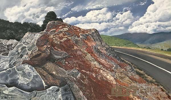 陈流 《寻常异像》（120X70）cm  布面油画 2016 年